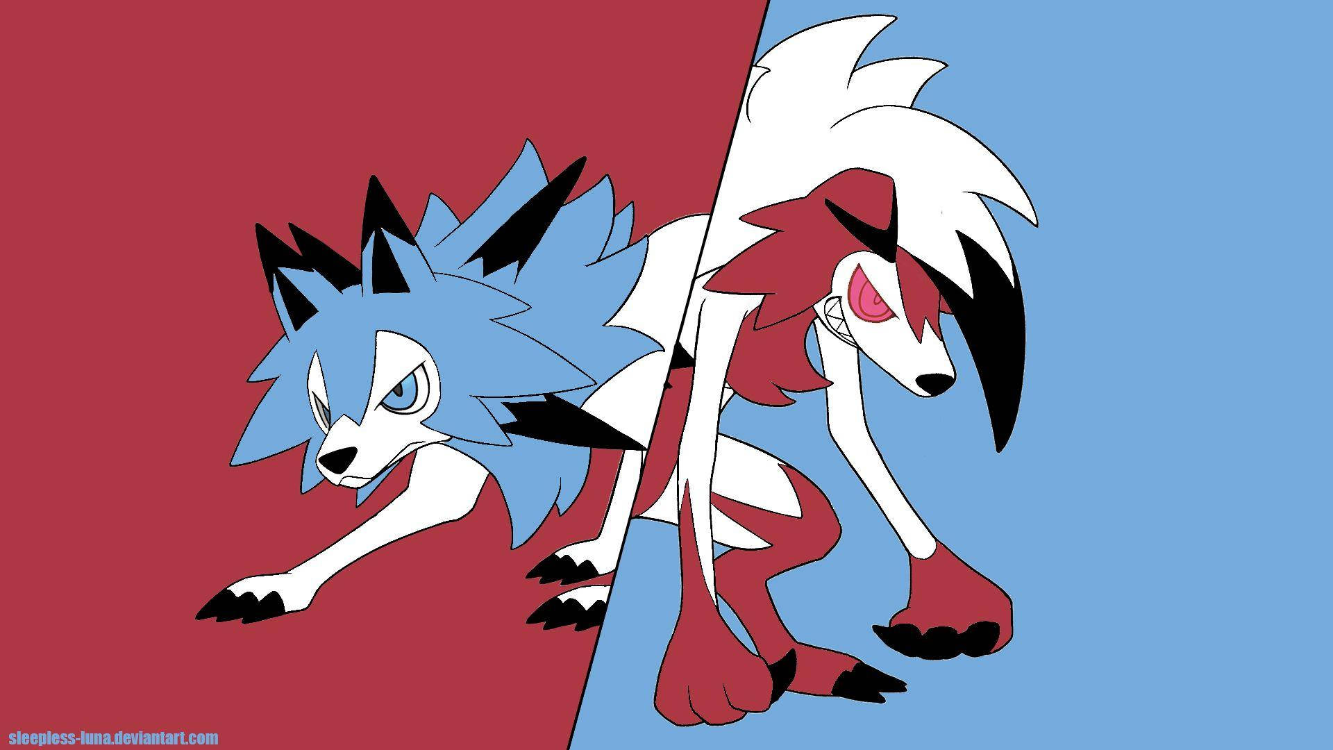 Inverted Colors Lycanroc