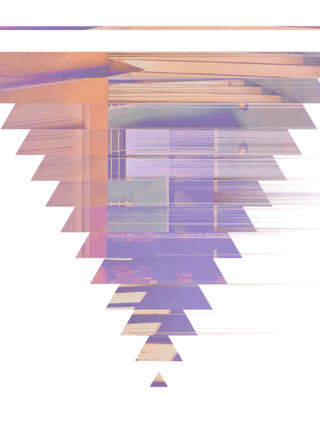 Inverted Geometric Pyramid Tumblr Iphone Background