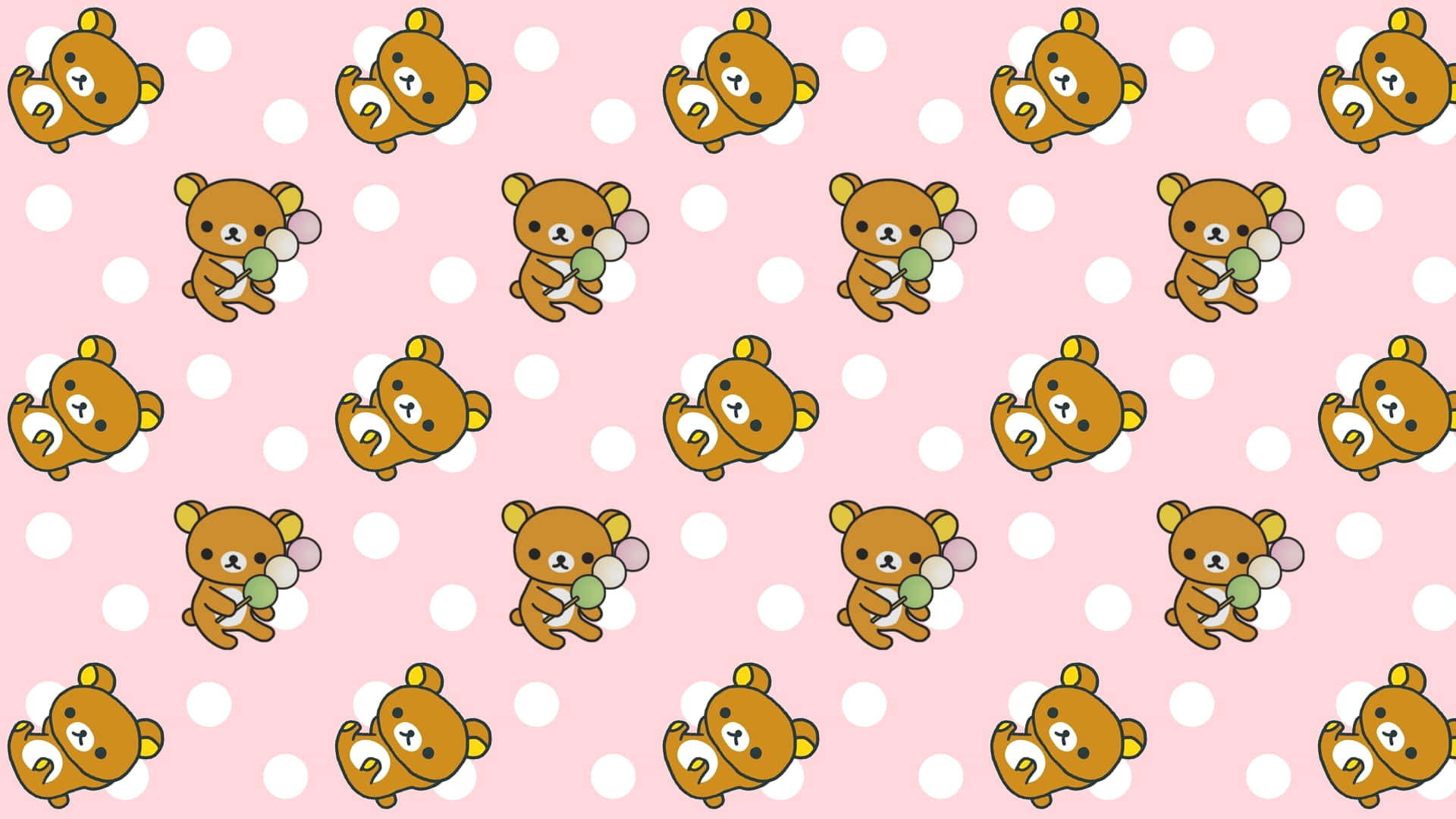 Invite The Happiness Of Rilakkuma Into Your Home. Background