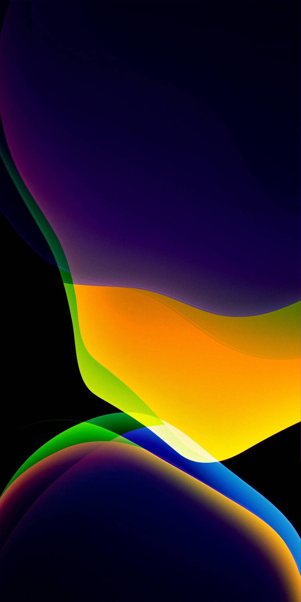 Ios 13 Multi Color Dark Mode Background
