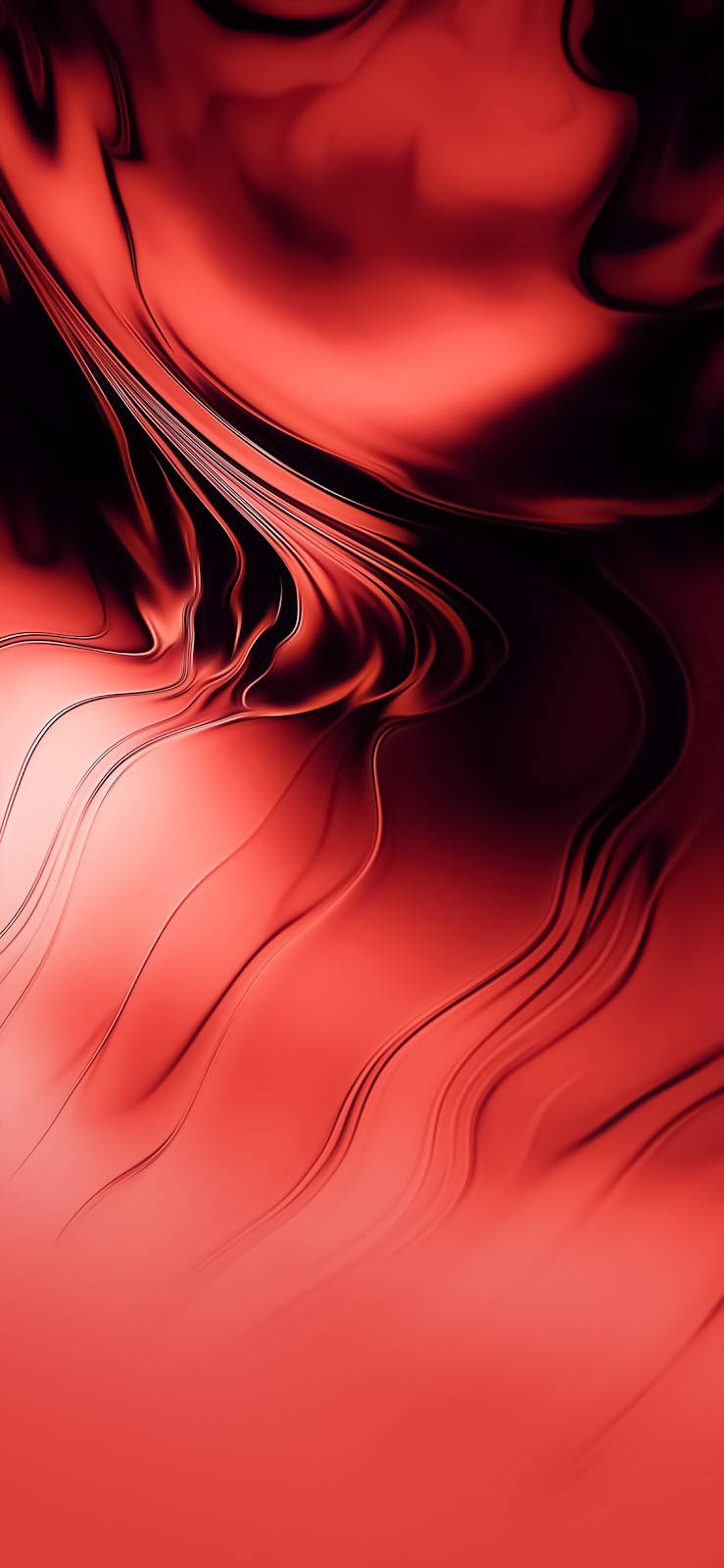 Ios 13 Red Concept Theme Background