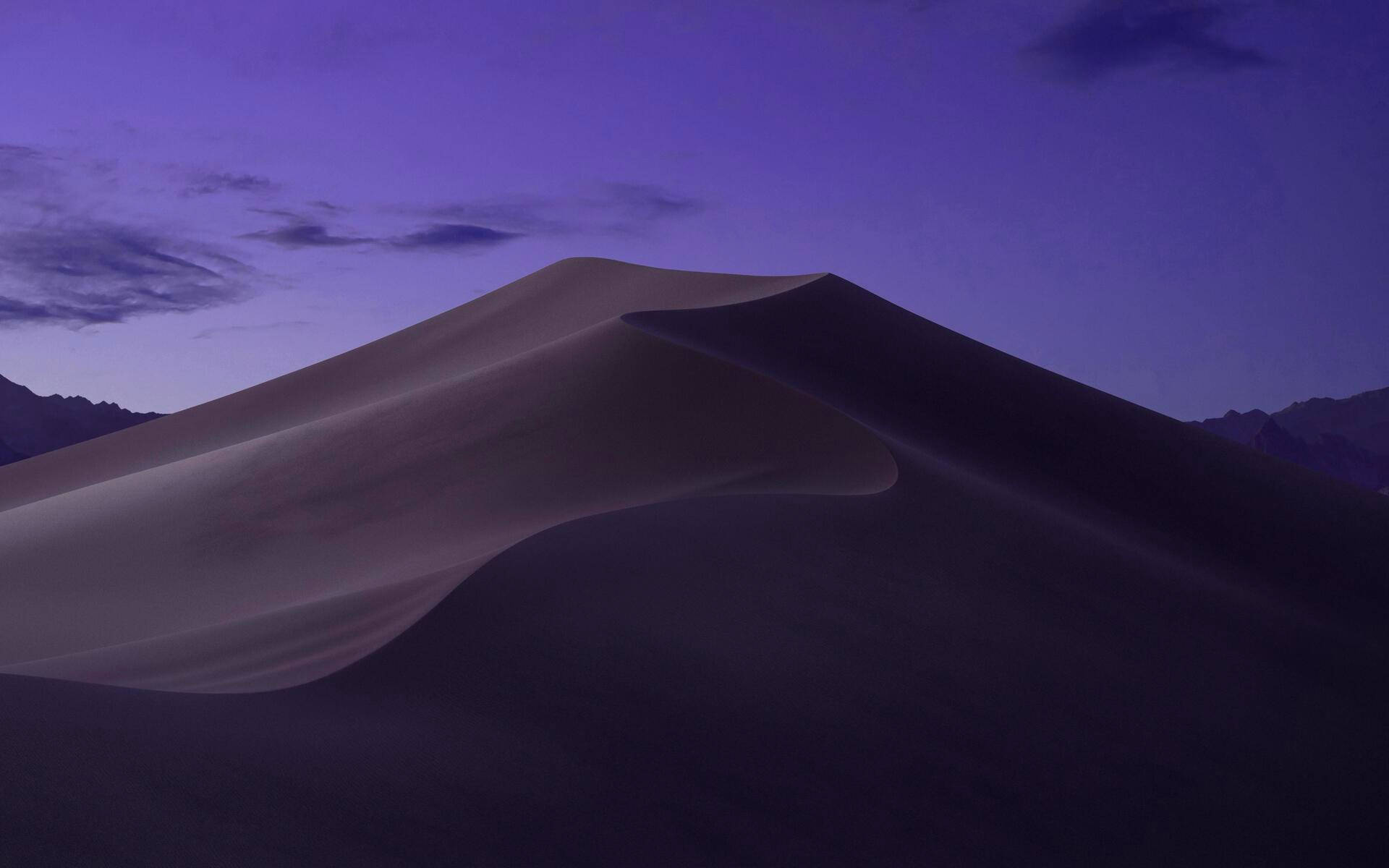Ios 14 Desert At Night Background
