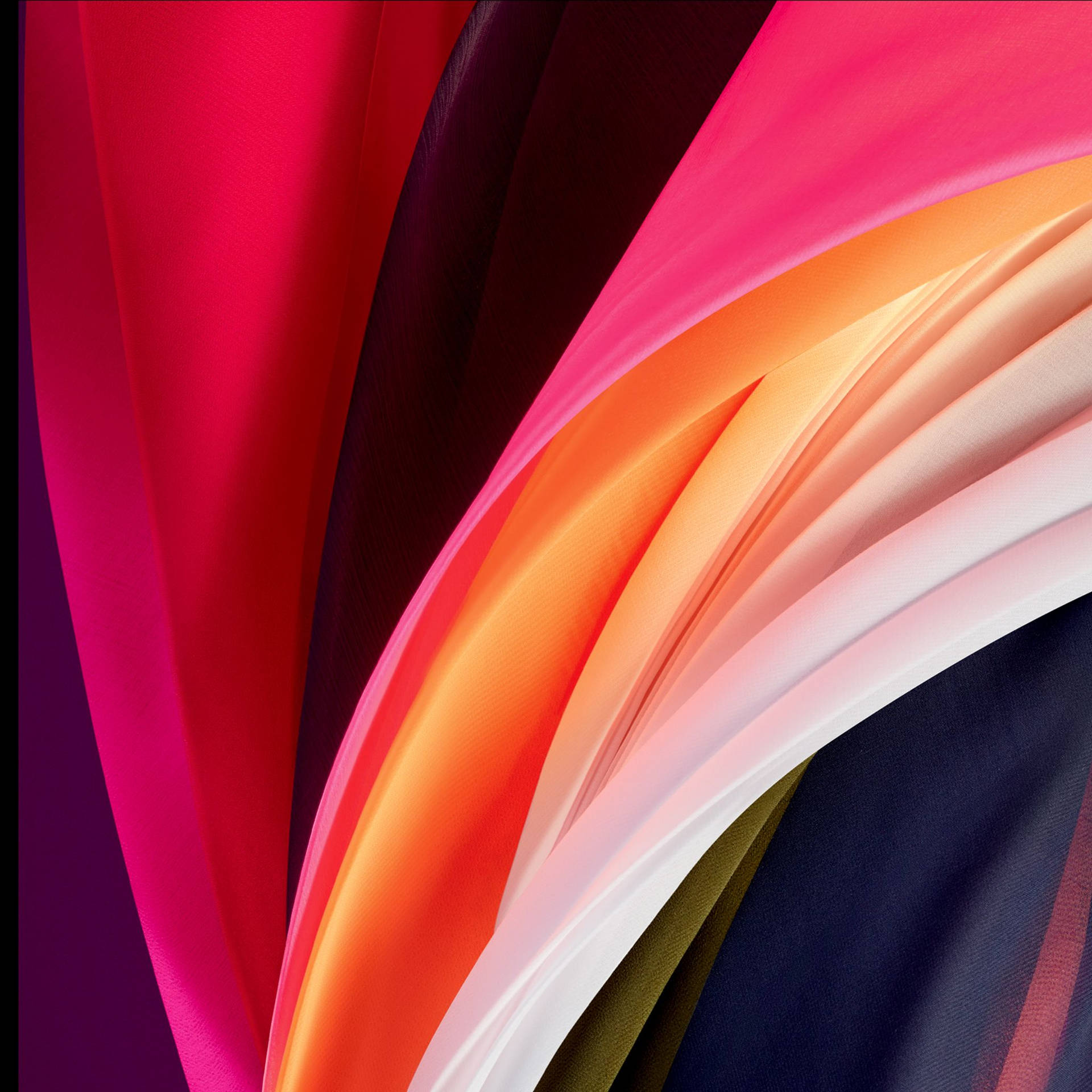 Ios 15 Curved Colors Background