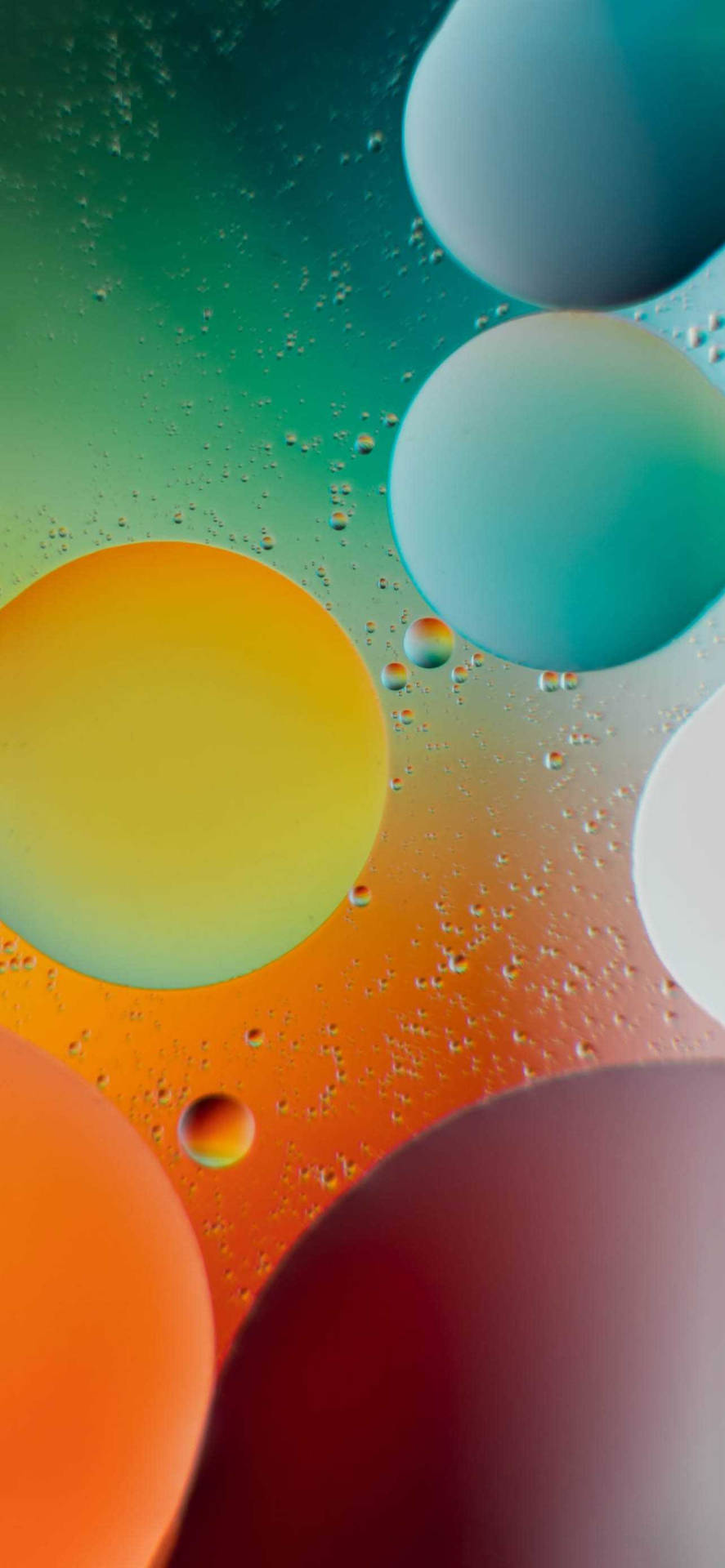 Ios 15 Floating Spheres Background