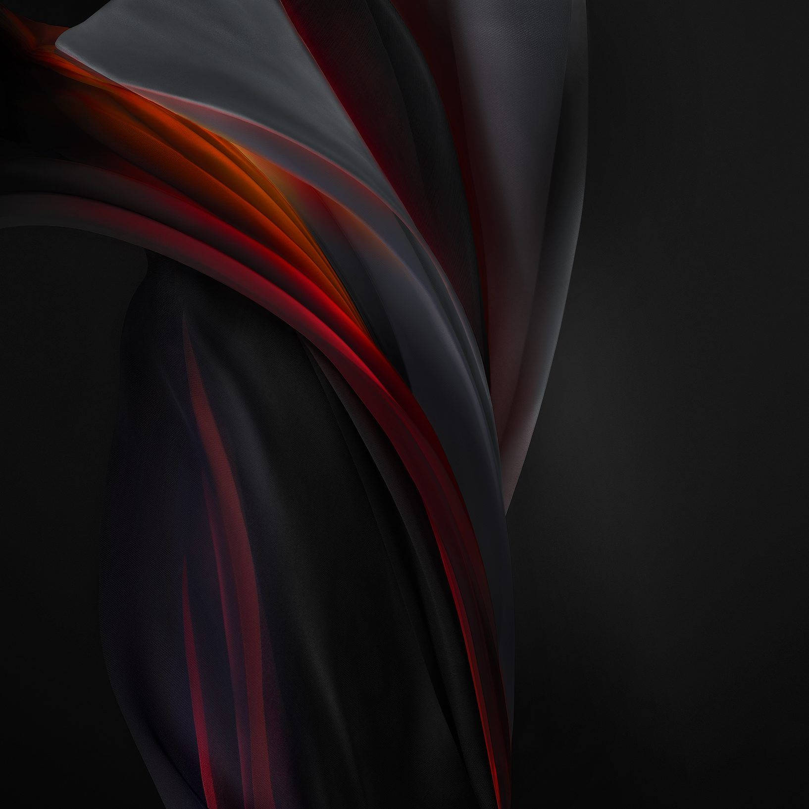 Ios 15 Red And Black Background