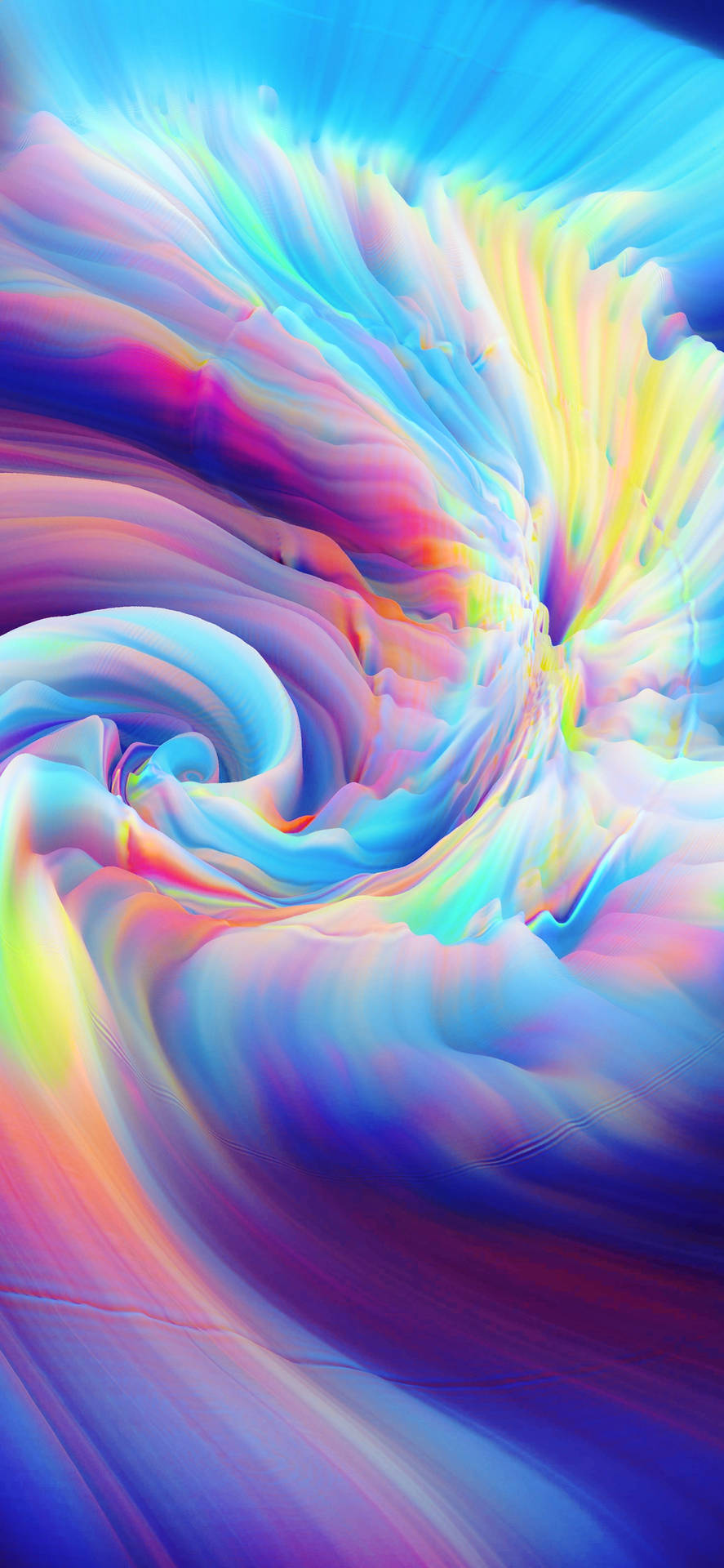 Ios 15 Retro Wave Colors Background
