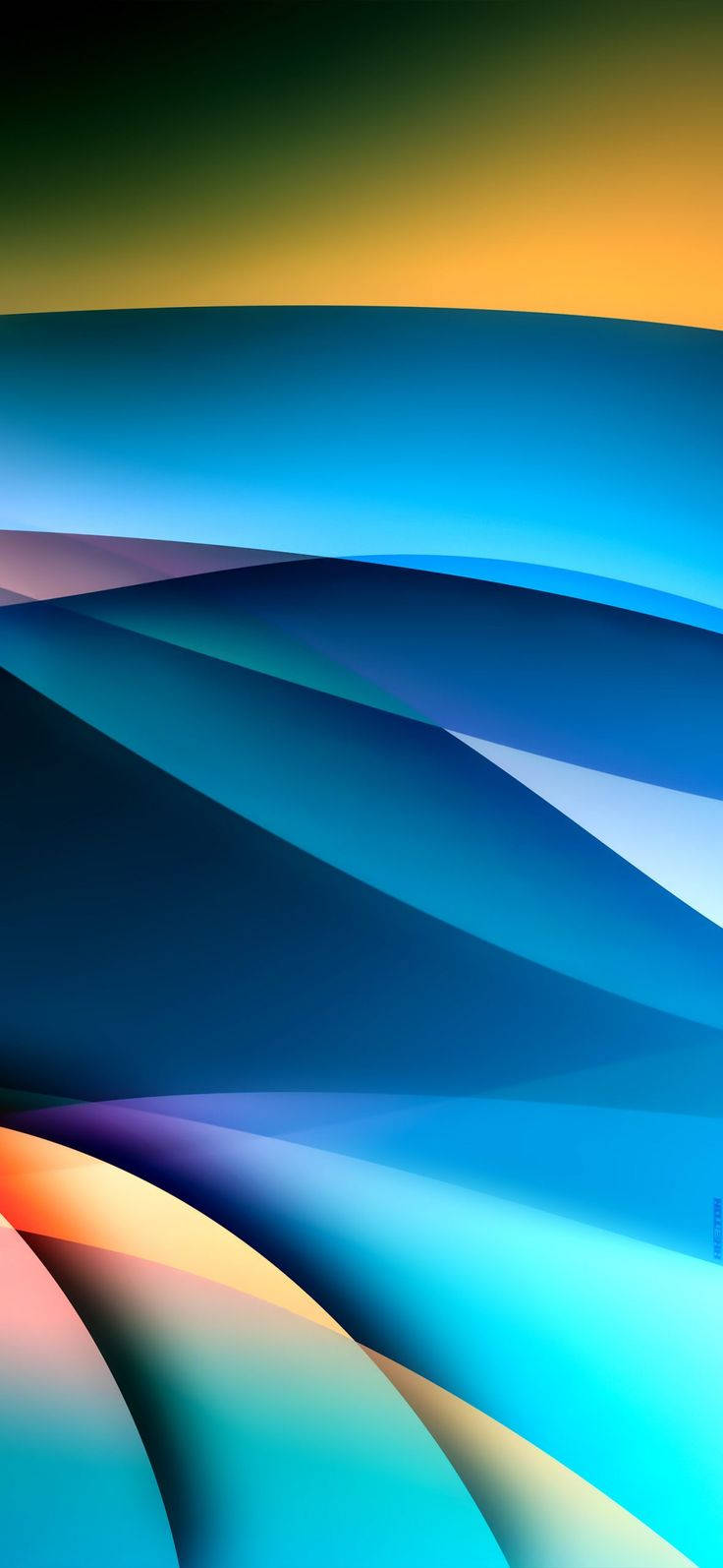 Ios 15 Stunning Colors Background