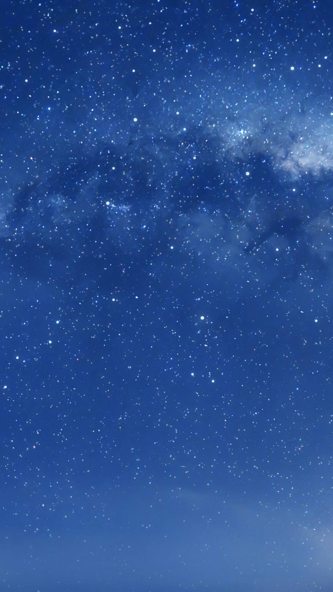 Ios 8 Navy Blue Starry Sky