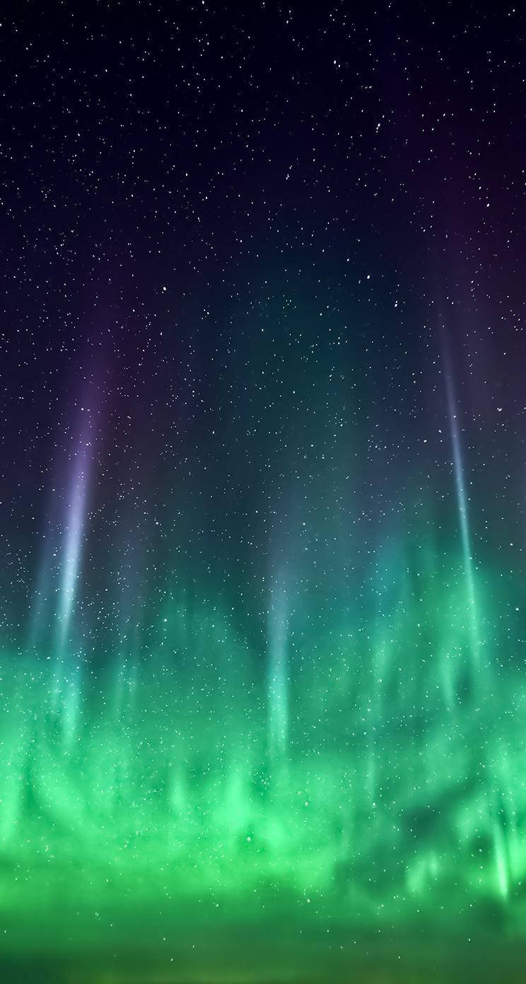 Ios 8 Northern Lights Background