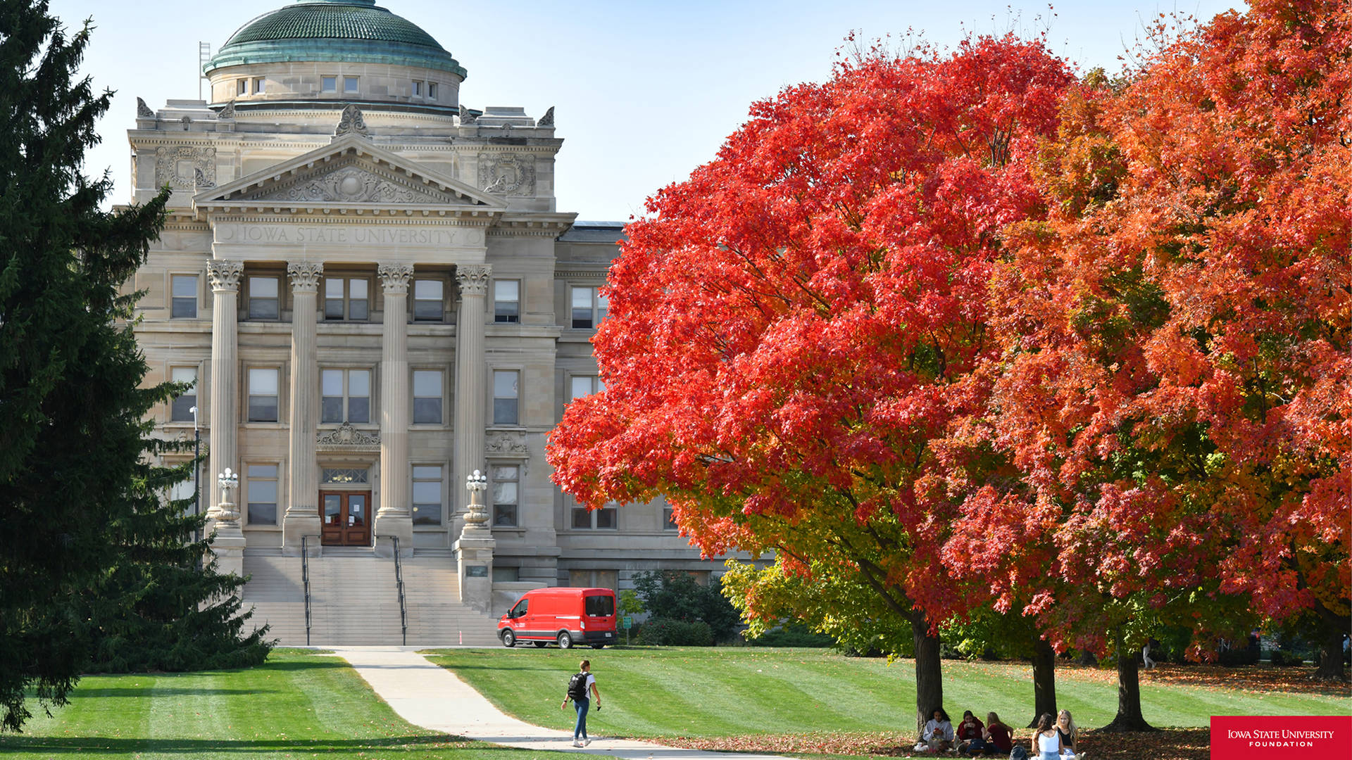 Iowa State University Autumn Background