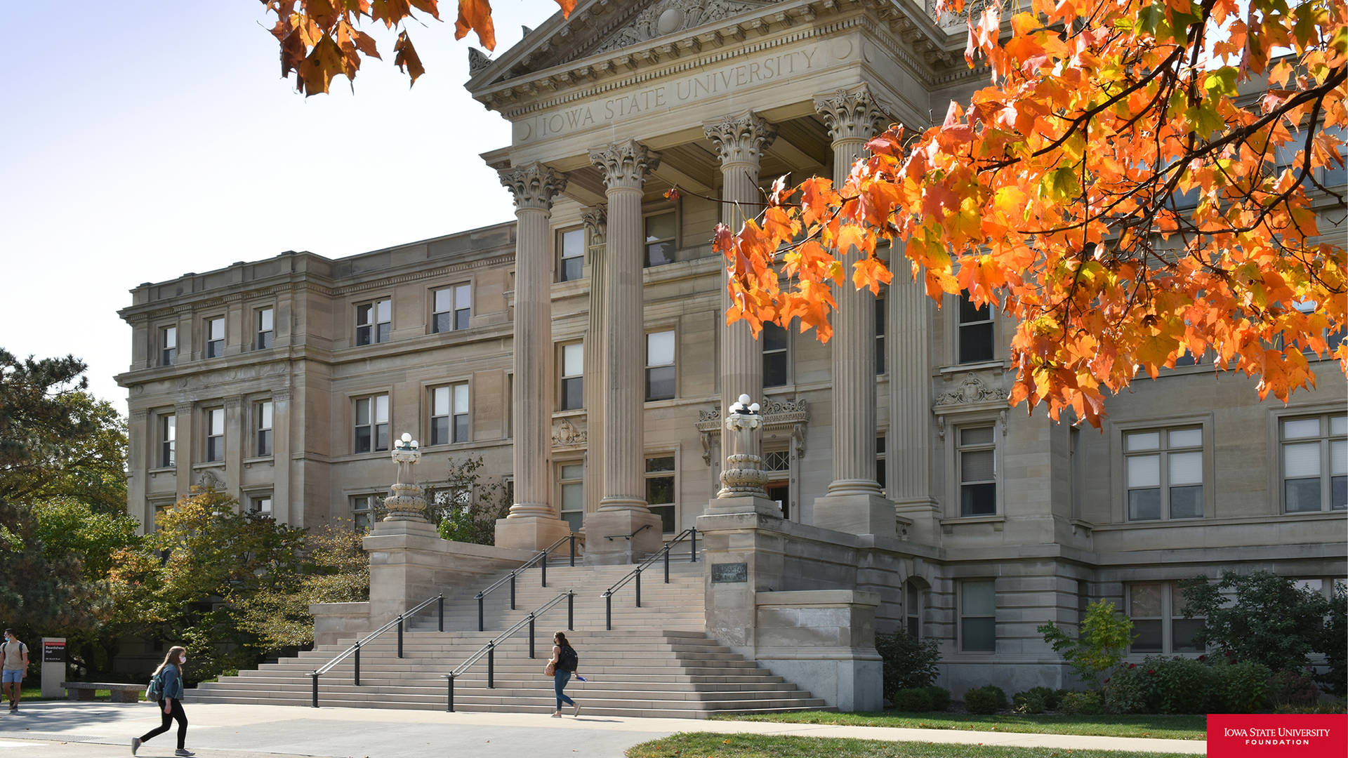 Iowa State University Beardshear Hall Background