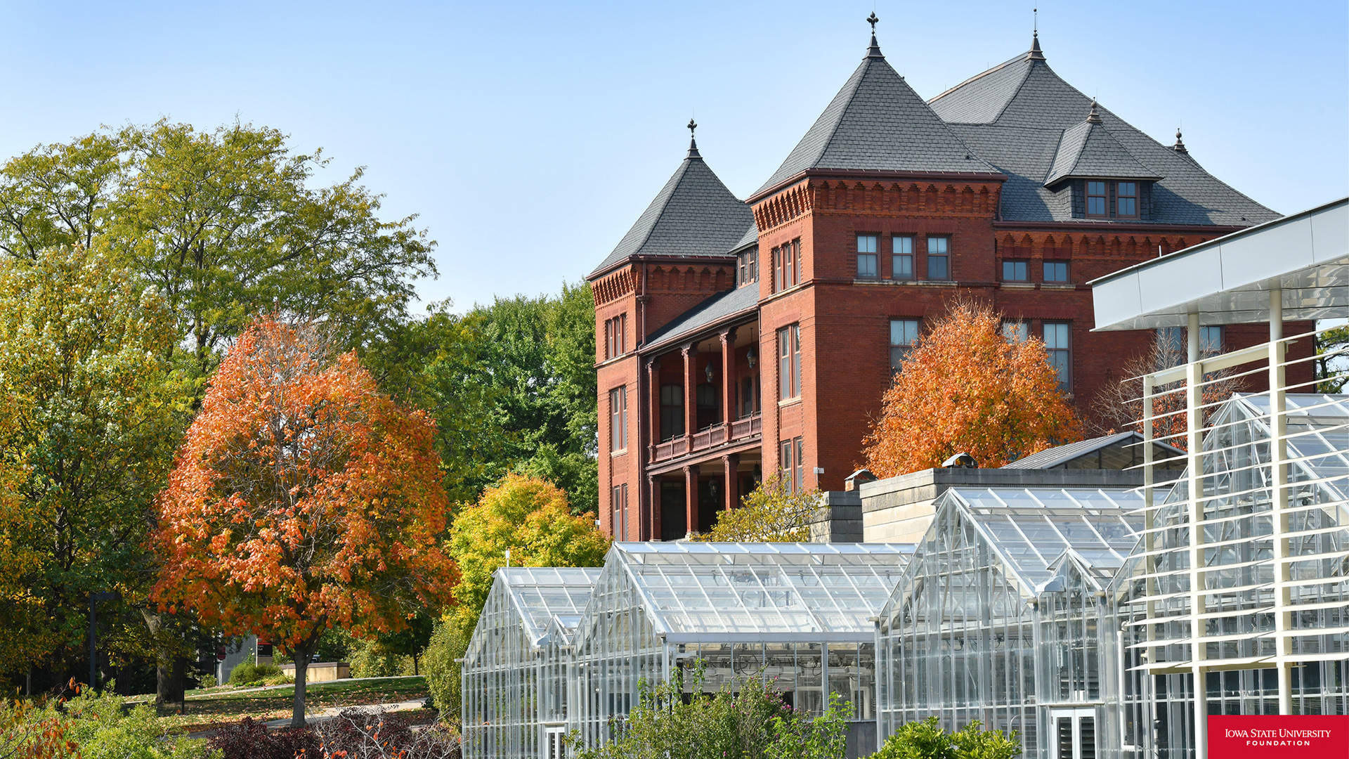 Iowa State University Greenhouses Background