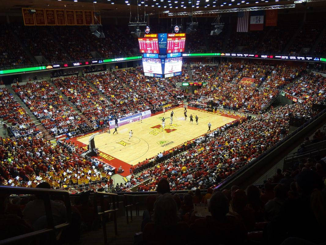 Iowa State University Hilton Coliseum Background