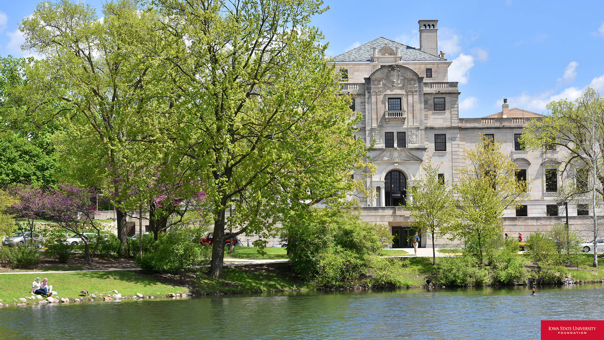 Iowa State University Lakefront Background