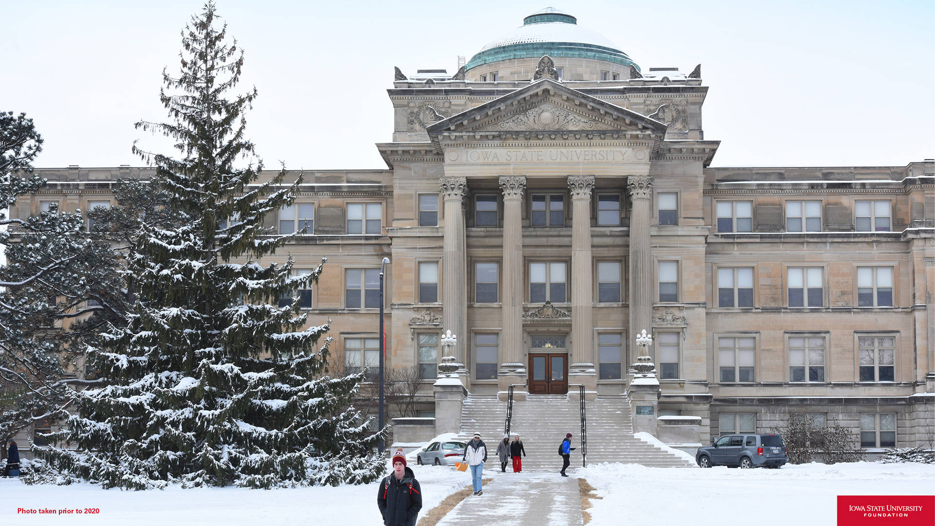 Iowa State University Winter Classes Background