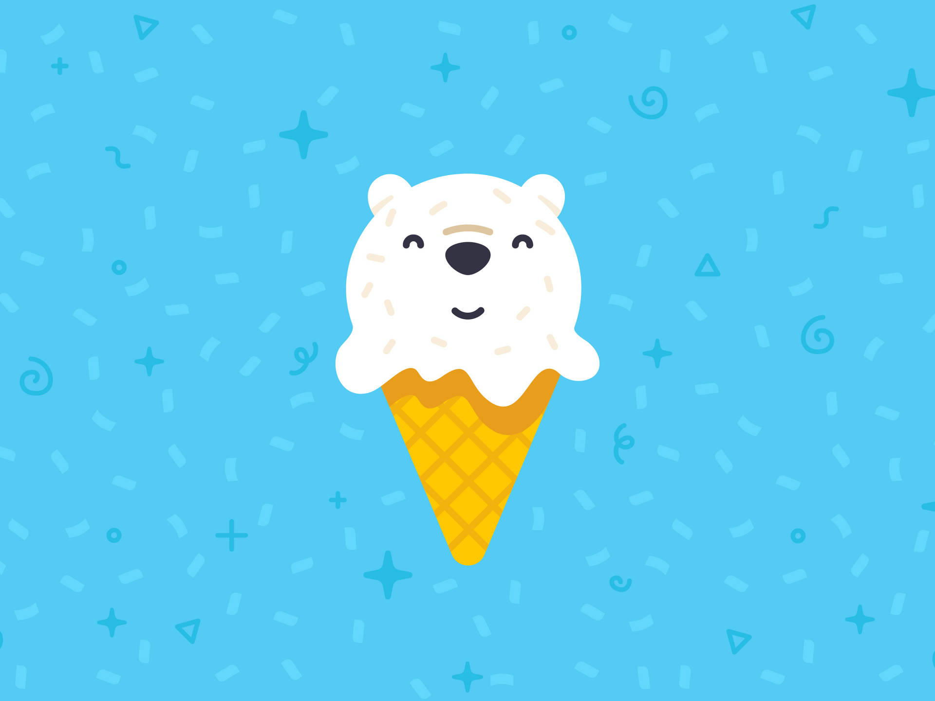 Ipad Pro Cute Bear Ice Cream