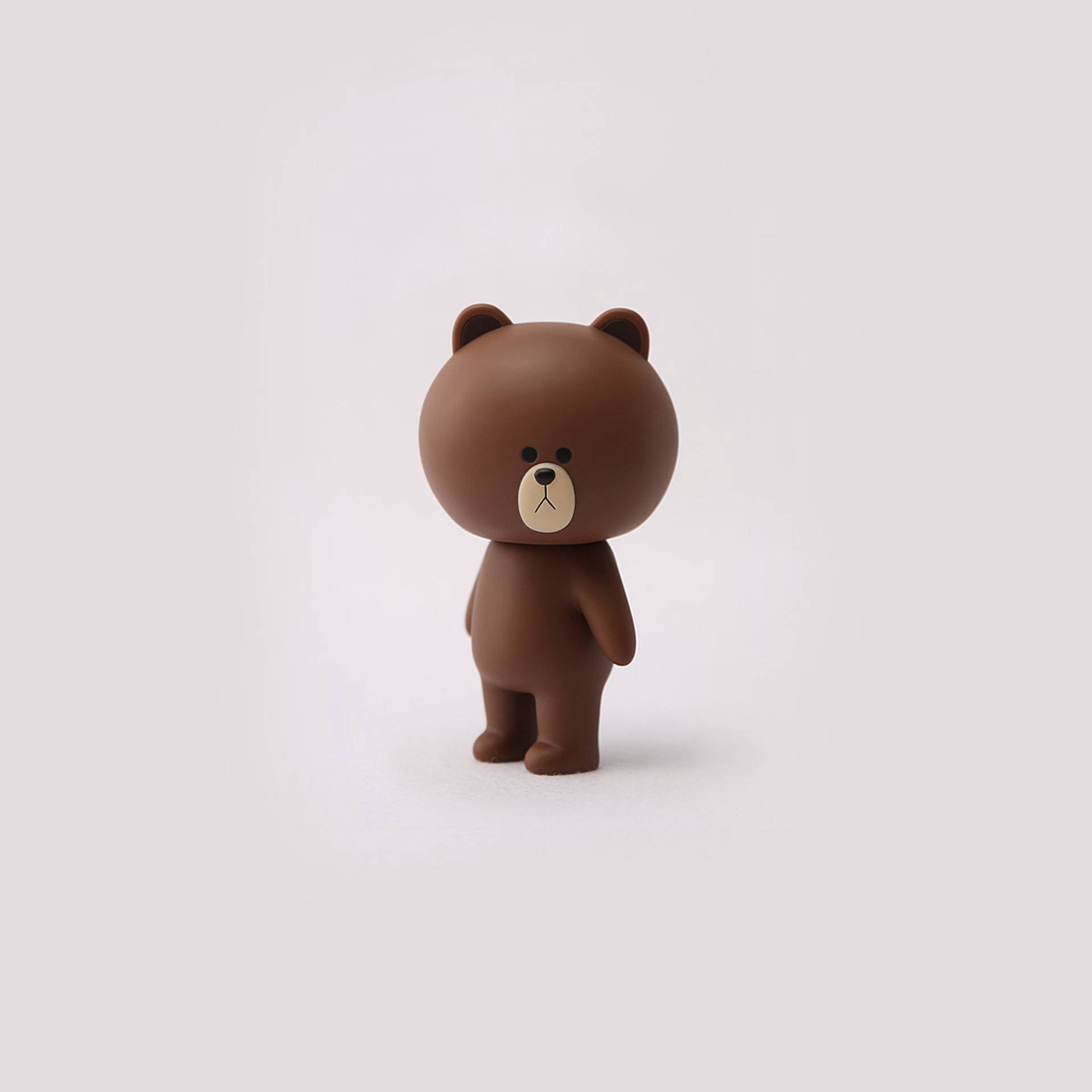 Ipad Pro Cute Brown Bear Background