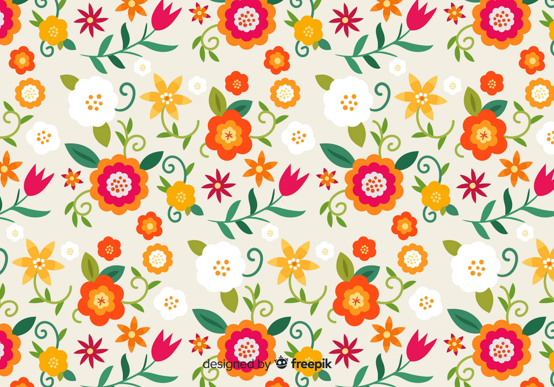 Ipad Pro Cute Floral Pattern
