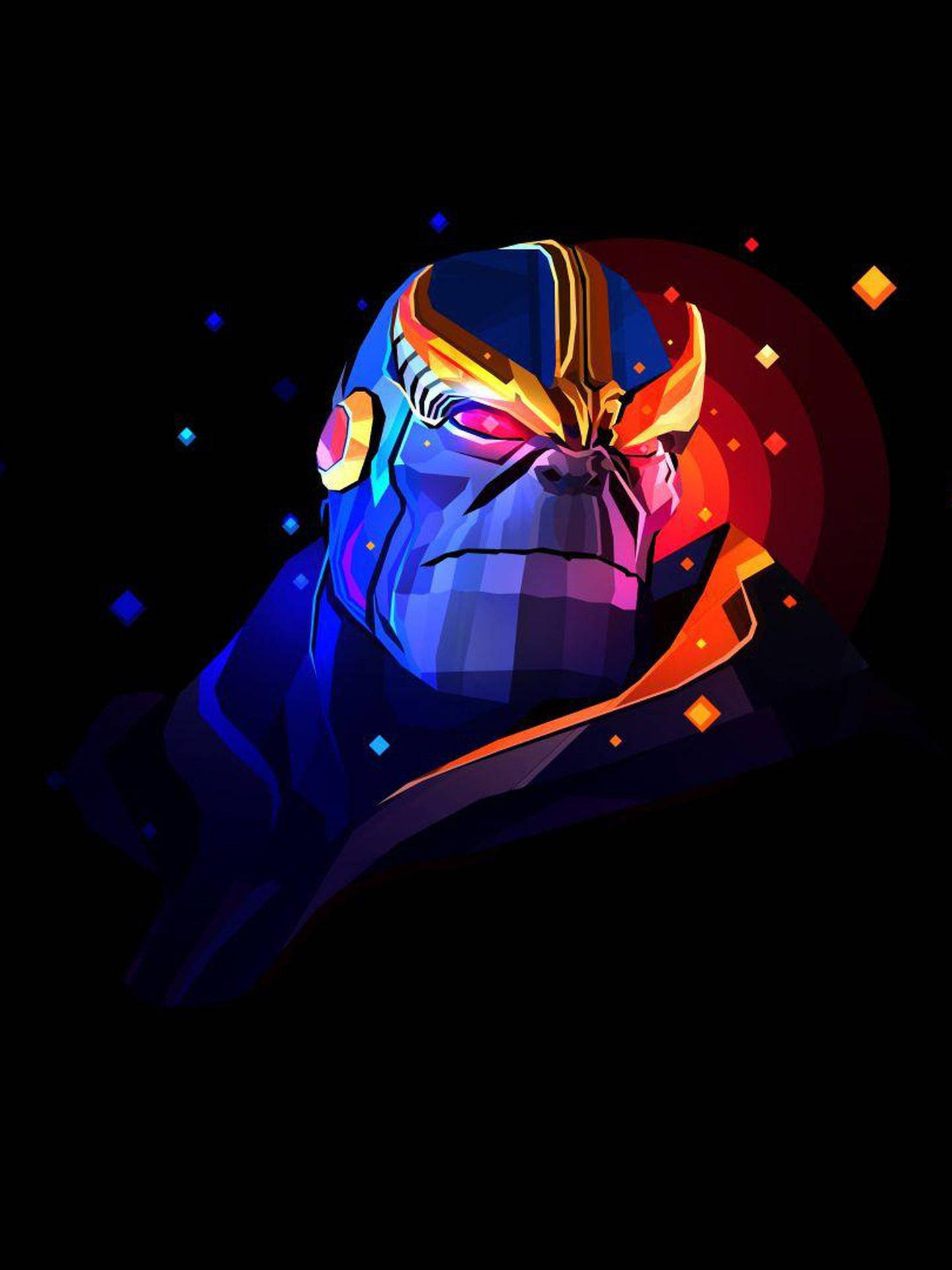 Ipad Pro Thanos Digital Art Background