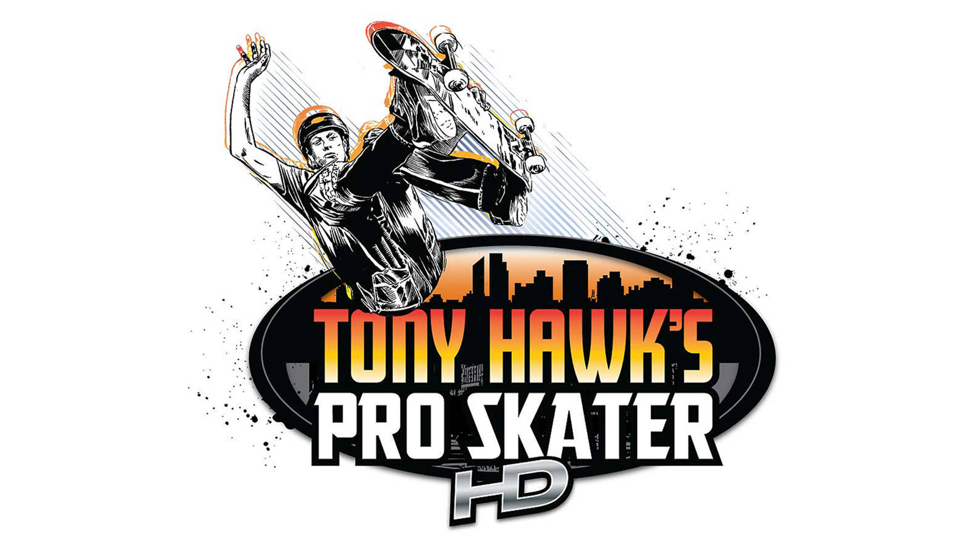 Ipad Pro Tony Hawk's Pro Skater Hd Logo Background