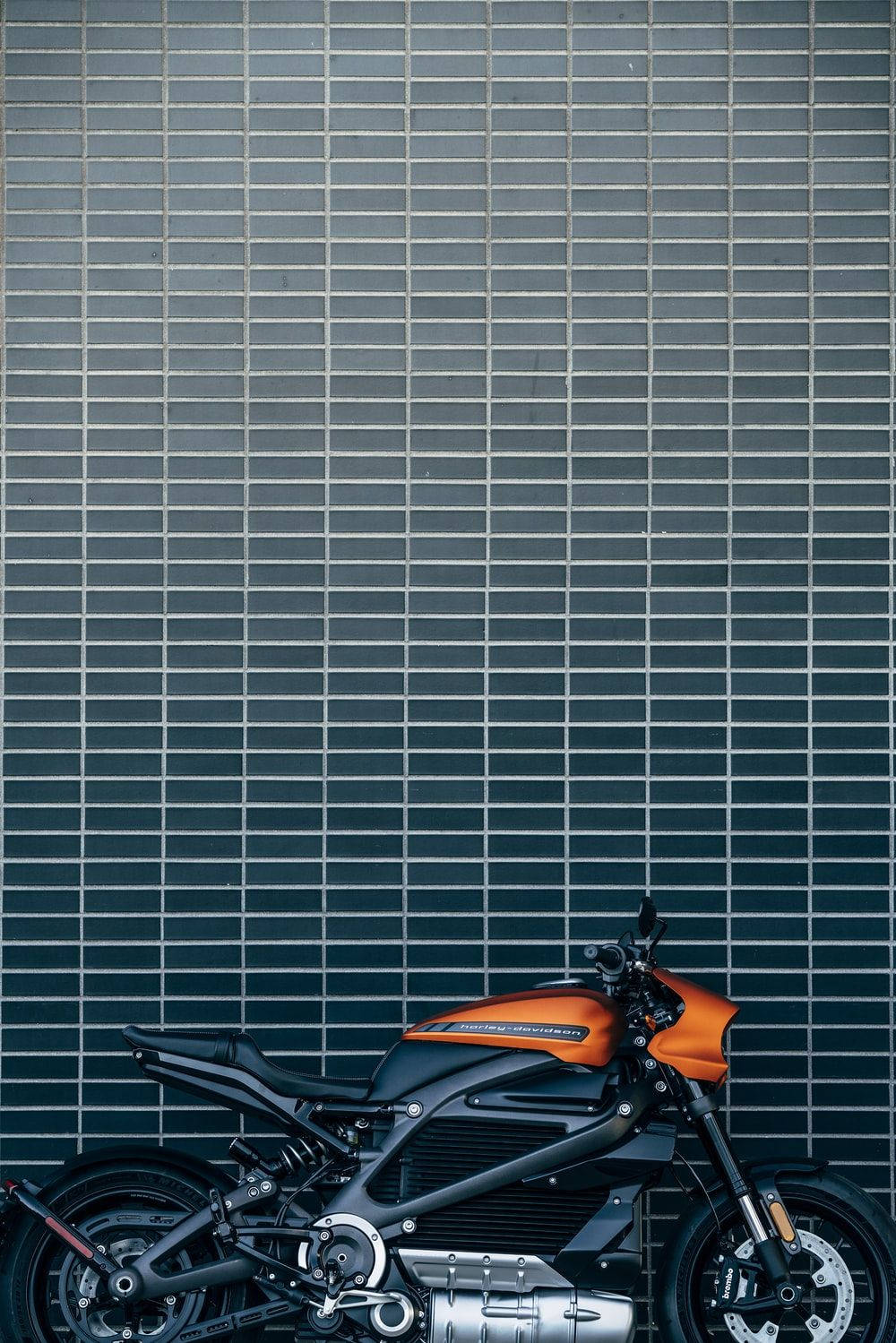 Iphone 11 Pro Max 4k Orange Motorbike Background