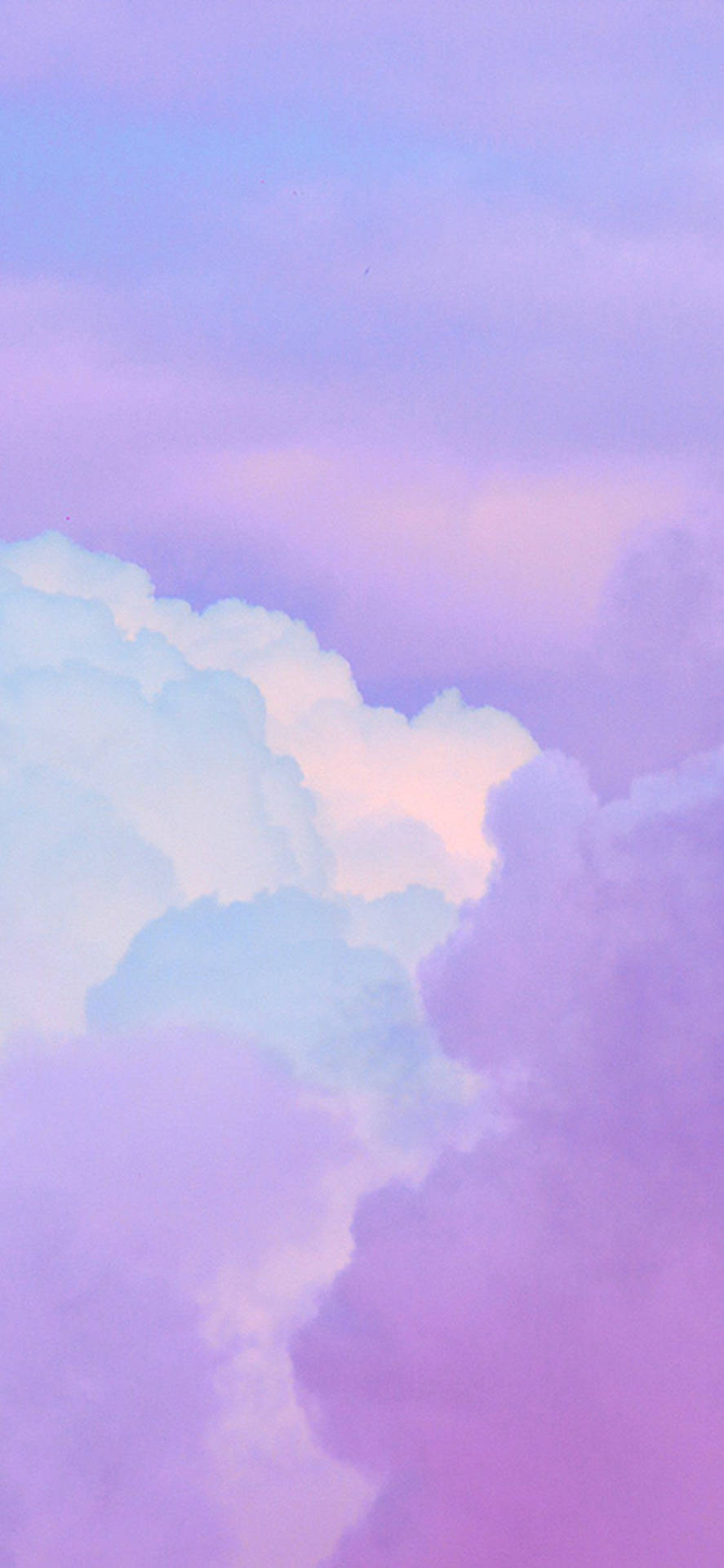 Iphone 11 Purple Clouds Background