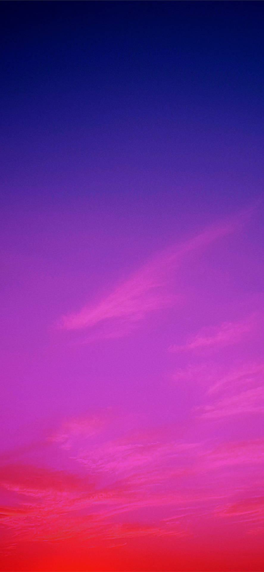 Iphone 11 Purple Dawn Sky