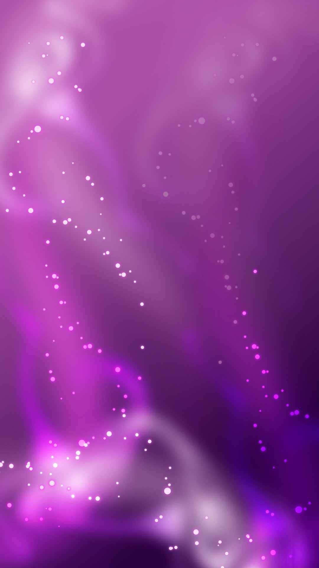 Iphone 11 Purple Glitter Storm Background