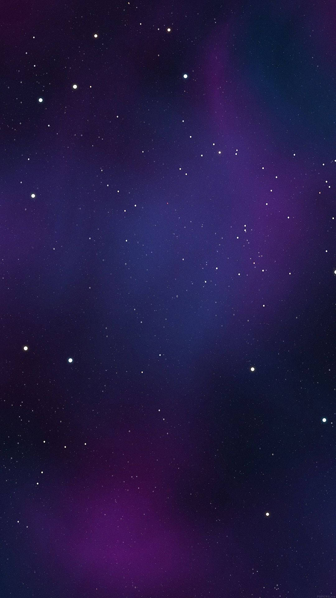 Iphone 11 Purple Night Sky Background