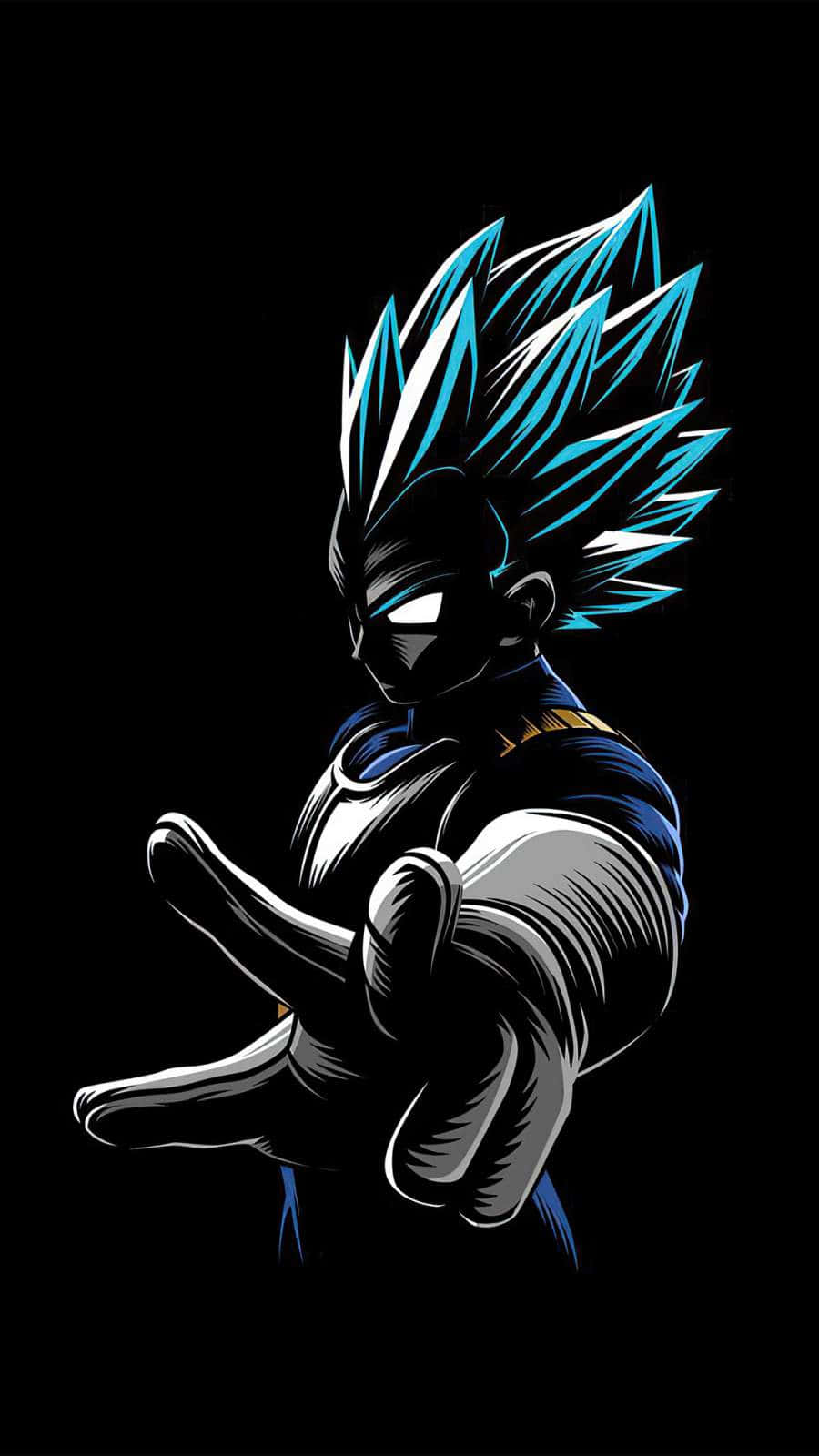 Iphone 12 Anime Dragon Ball Vegeta