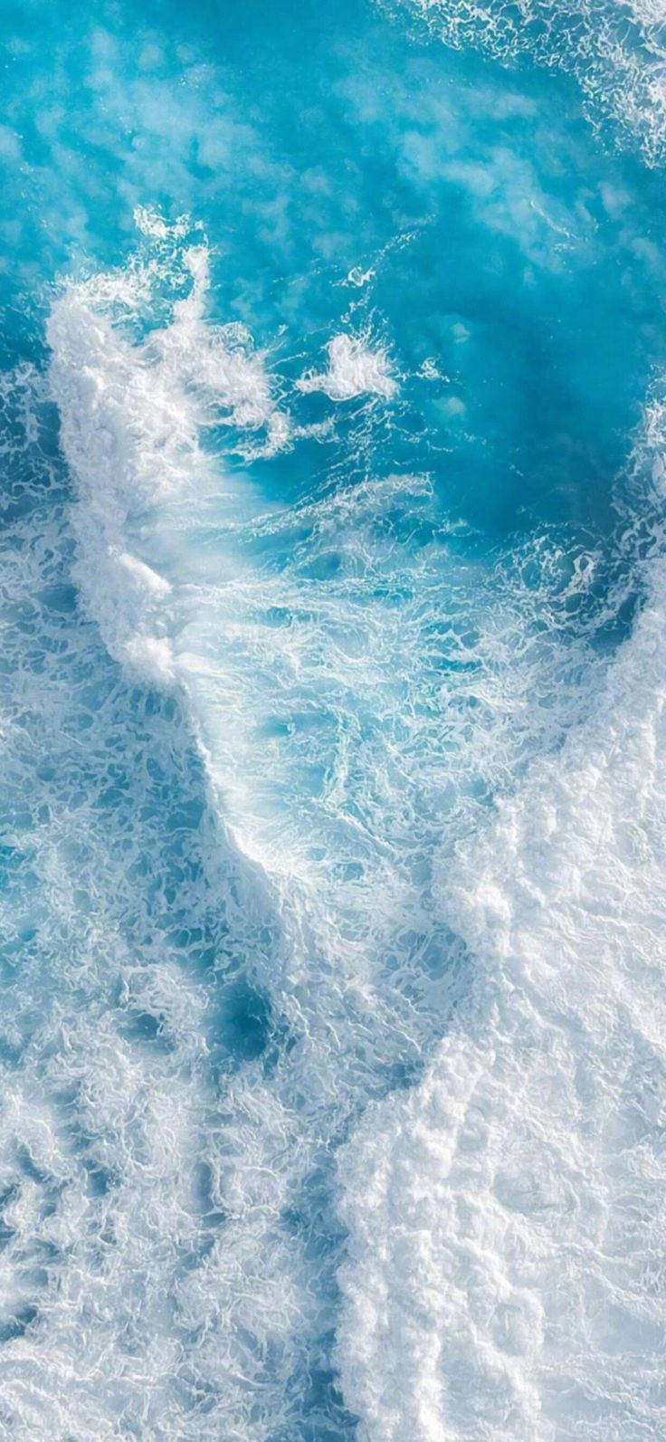 Iphone 12 Pro Blue Waters Background
