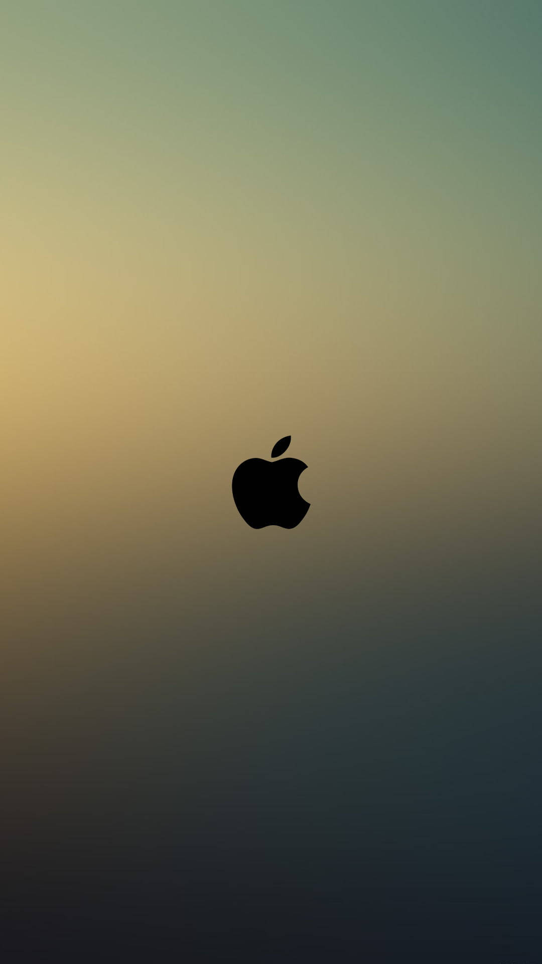 Iphone 12 Pro Max Gold Apple Background