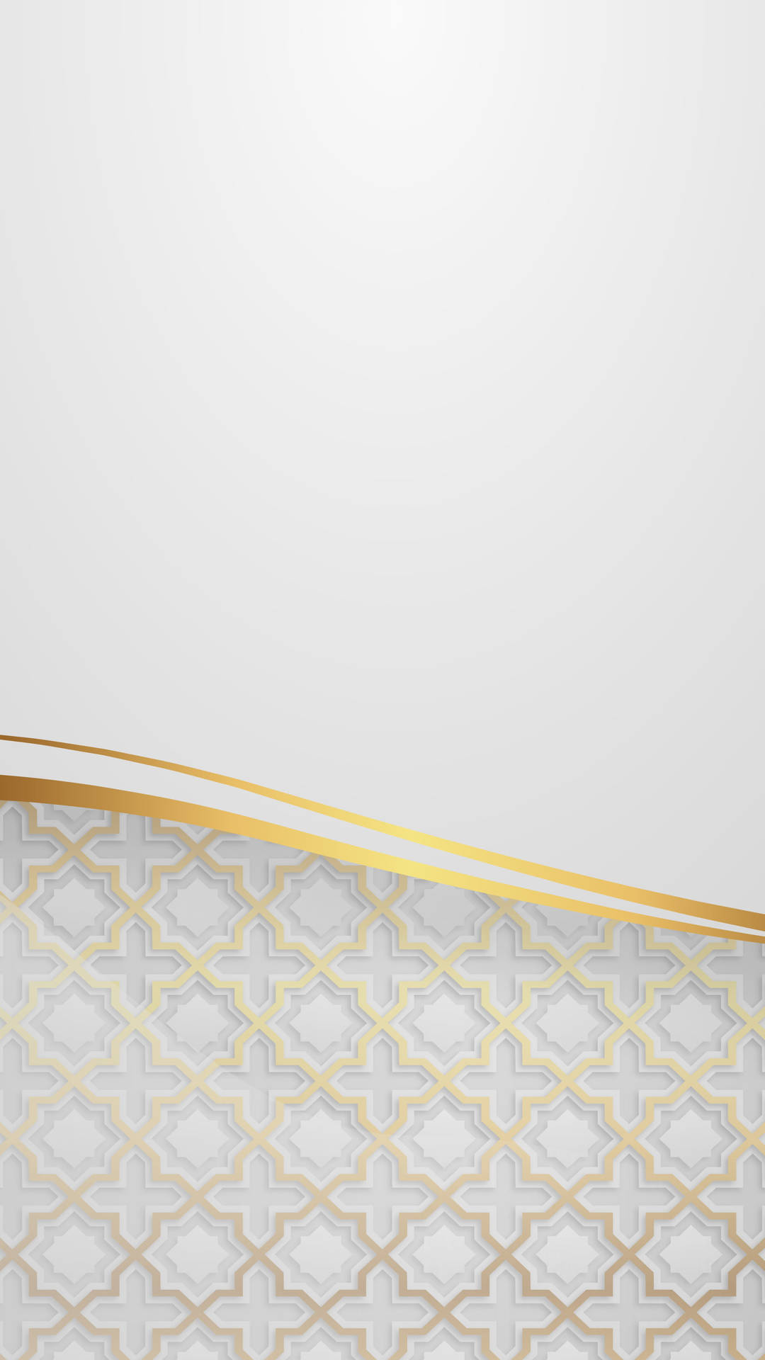 Iphone 12 Pro Max Gold Arabesque Background