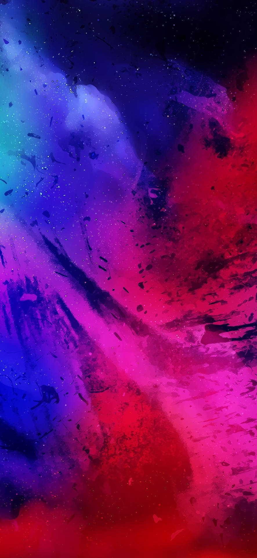 Iphone 12 Stock Chaotic Abstract Background