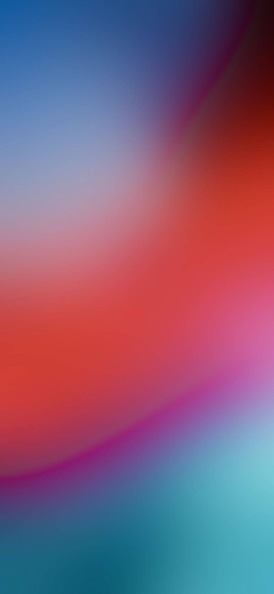 Iphone 12 Stock Red Blue Blur Background