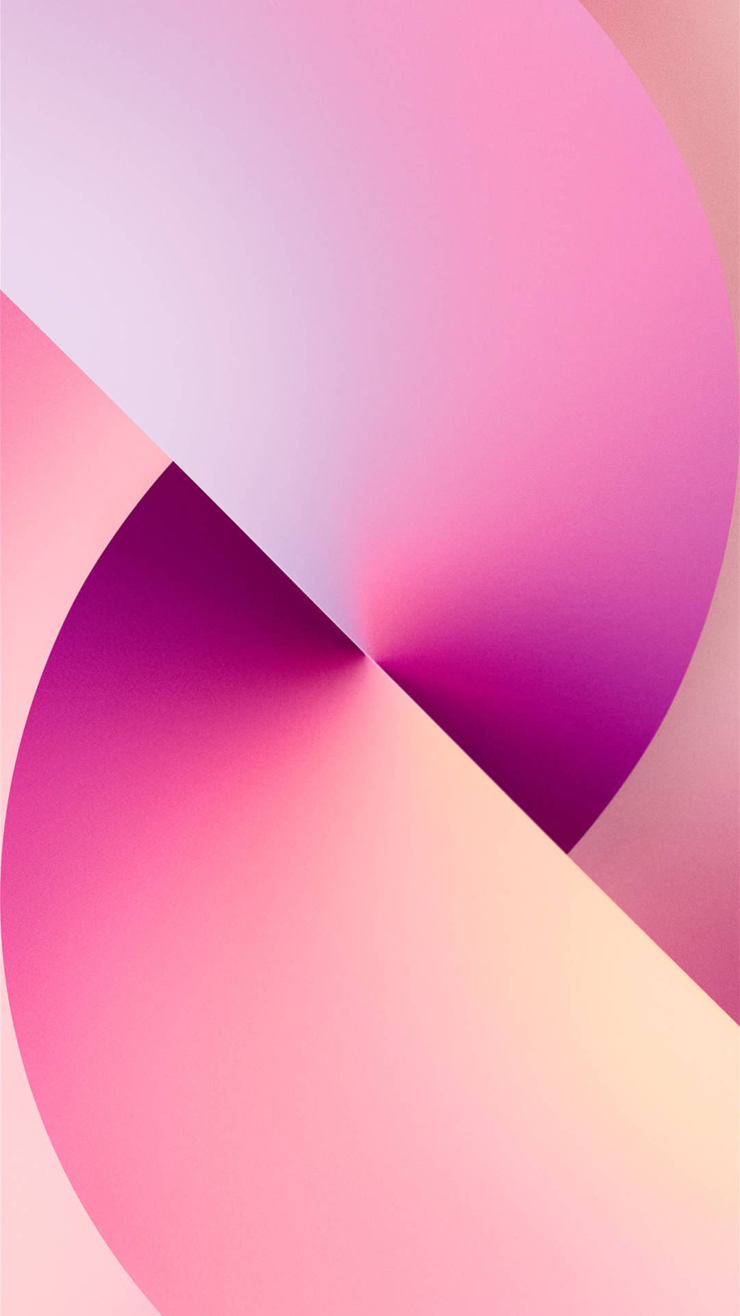 Iphone 13 Pro Max Pink Split Background
