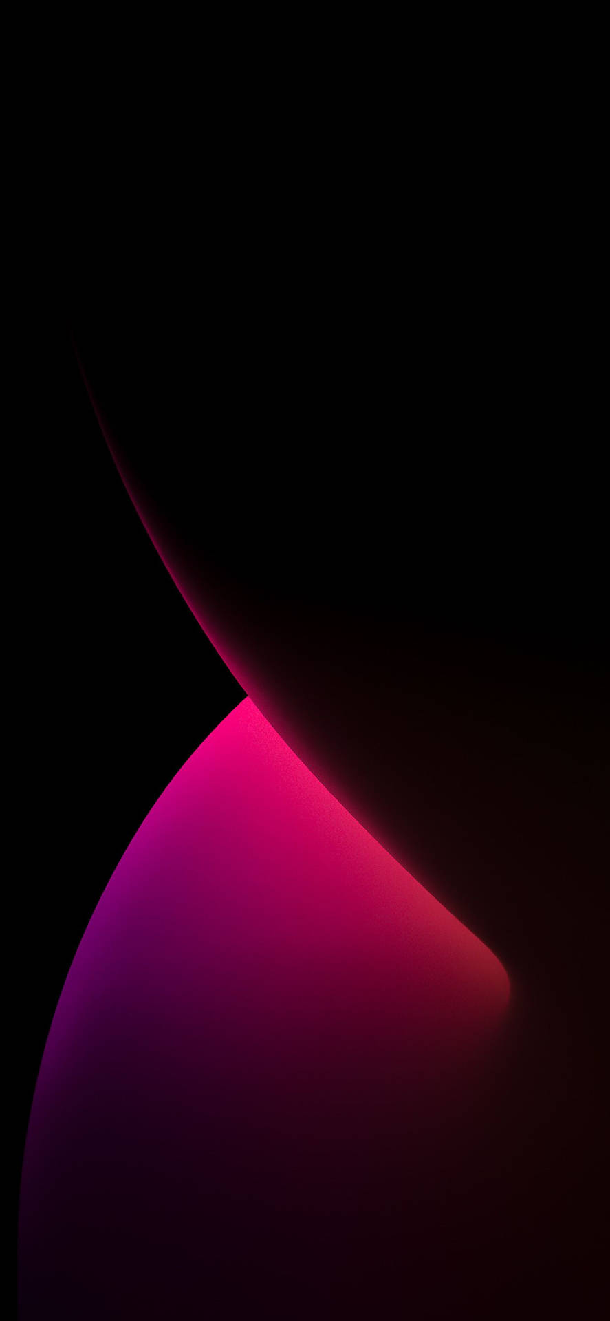 Iphone 14 Black Pink Background