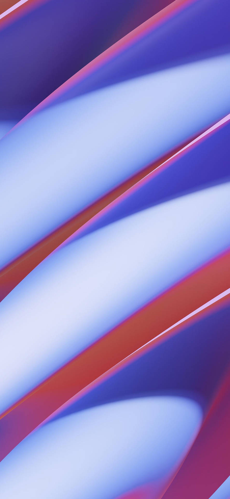 Iphone 14 Pro 3d Purple And Red Background