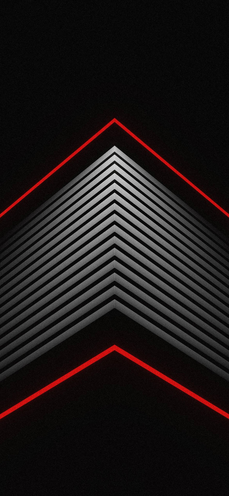 Iphone 14 Pro Black Red Roof Background