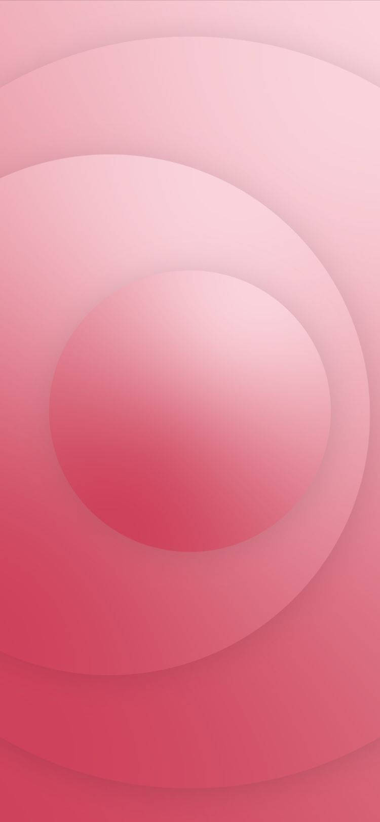 Iphone 14 Pro Pink Ovals Background