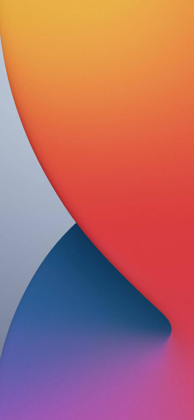 Iphone 14 Quarter Orange Background