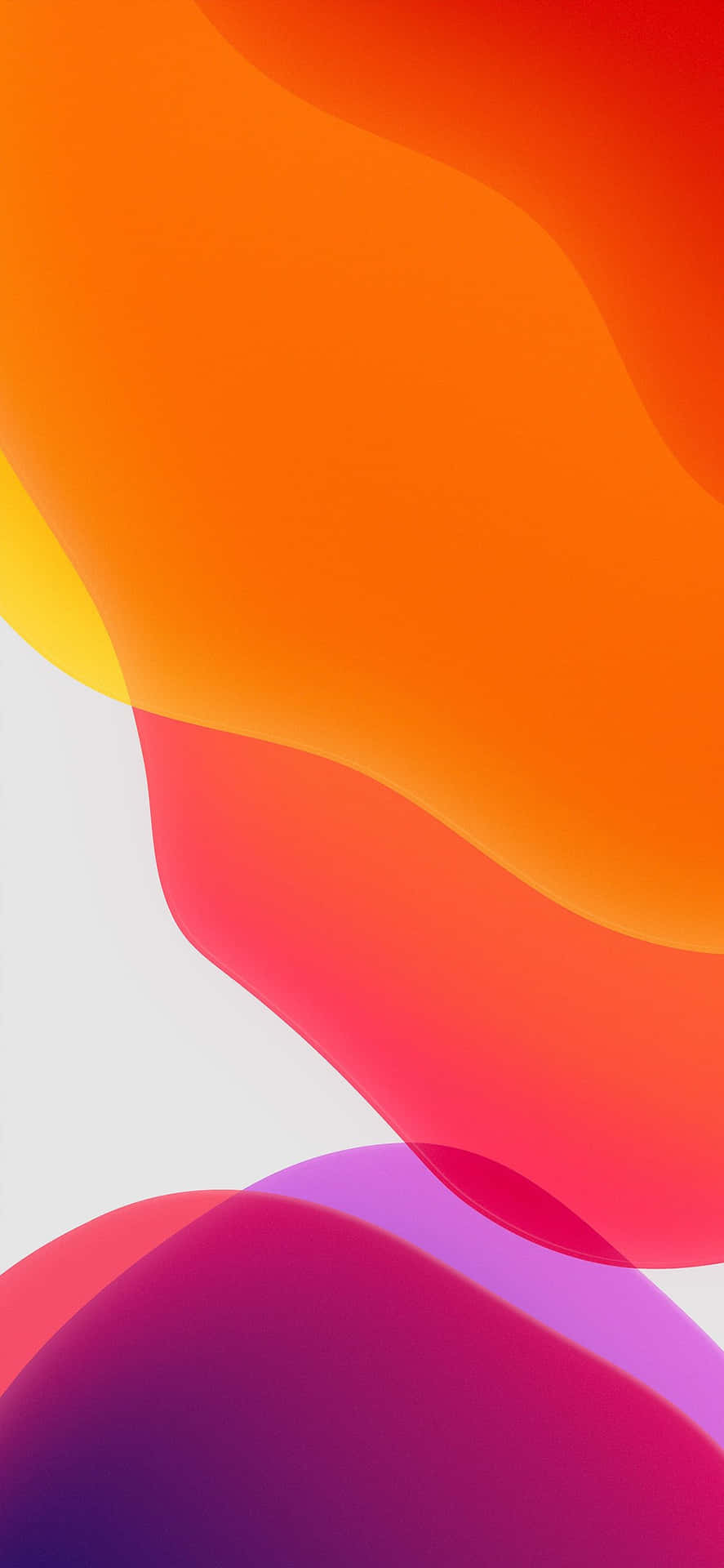 Iphone 6s Default Color Blobs Background