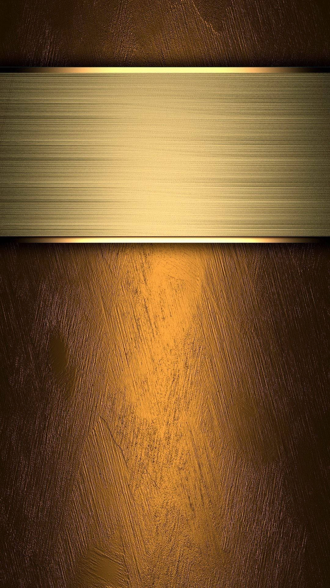 Iphone 6s Gold 1080 X 1920 Background