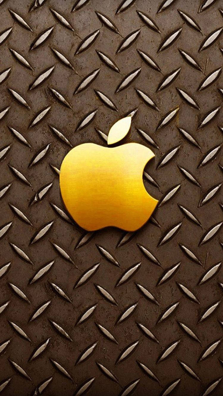 Iphone 6s Gold 750 X 1334 Background