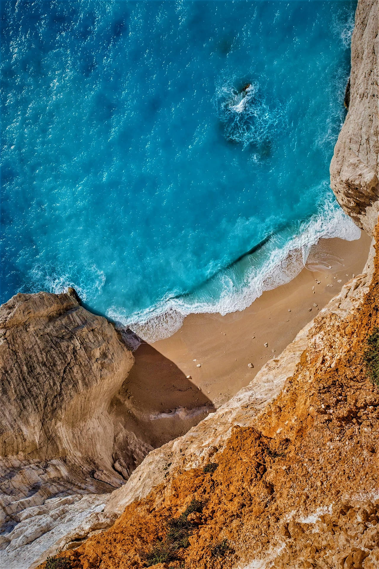 Iphone 7 Beach Top View Background