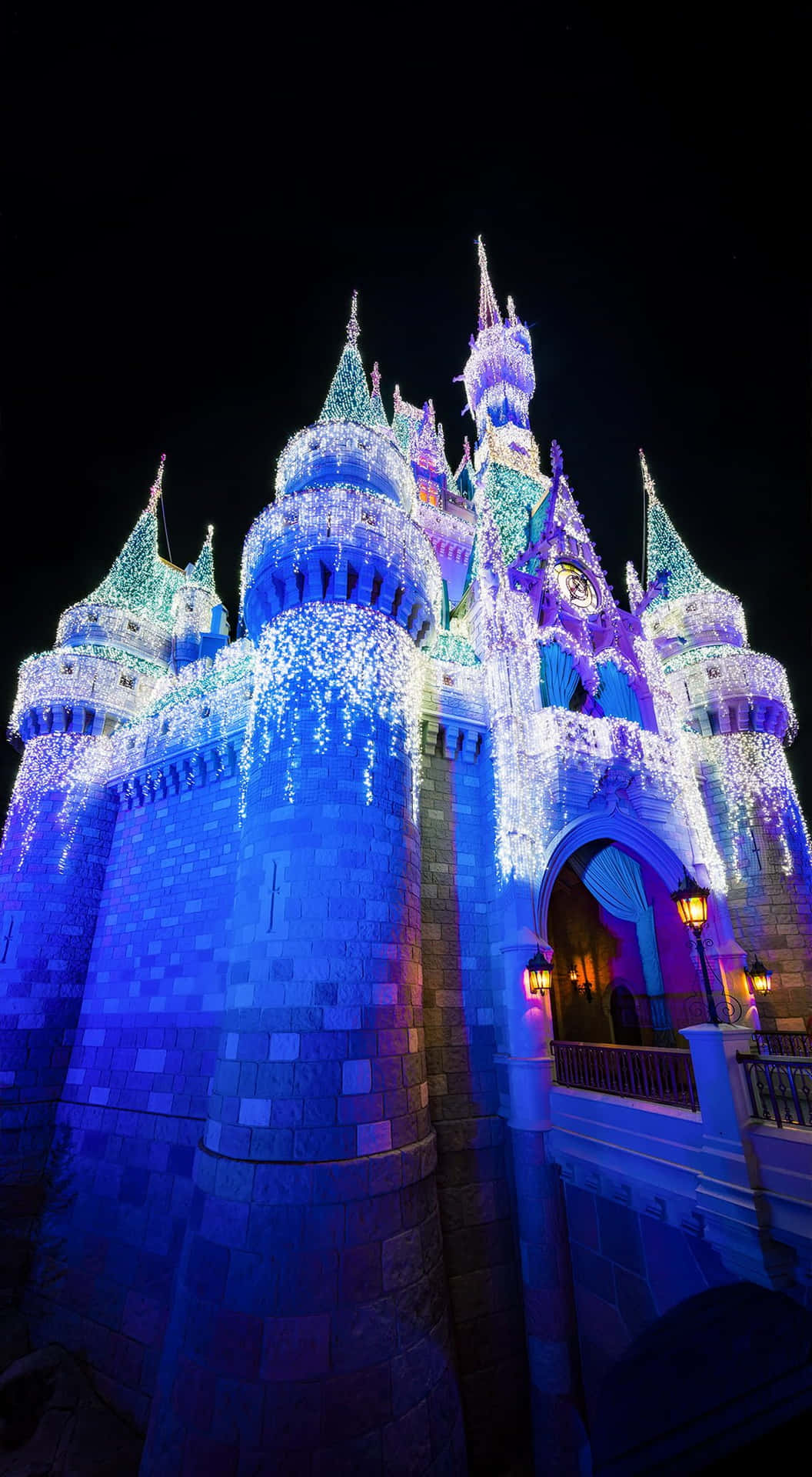 Iphone 7 Disney Castle Lights