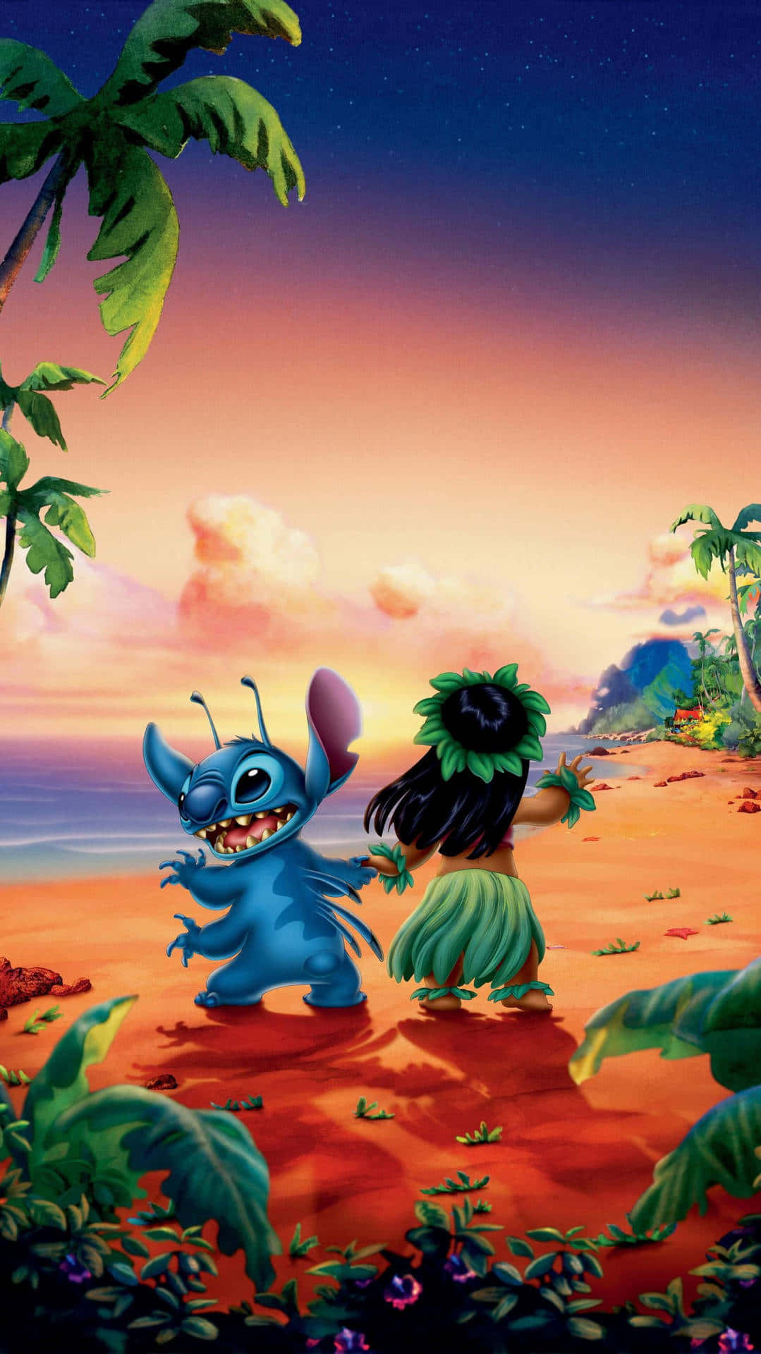 Iphone 7 Disney Lilo Stitch Beach