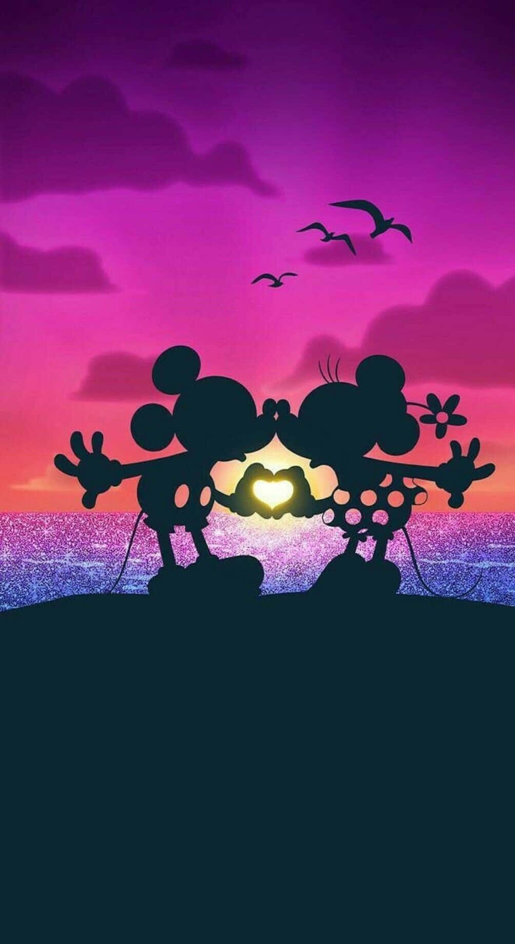 Iphone 7 Disney Minnie Mickey Kissing