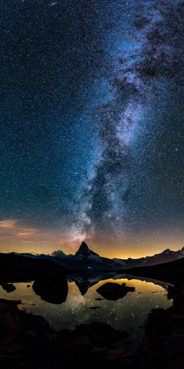 Iphone 7 Plus Space Nature Landscape Background