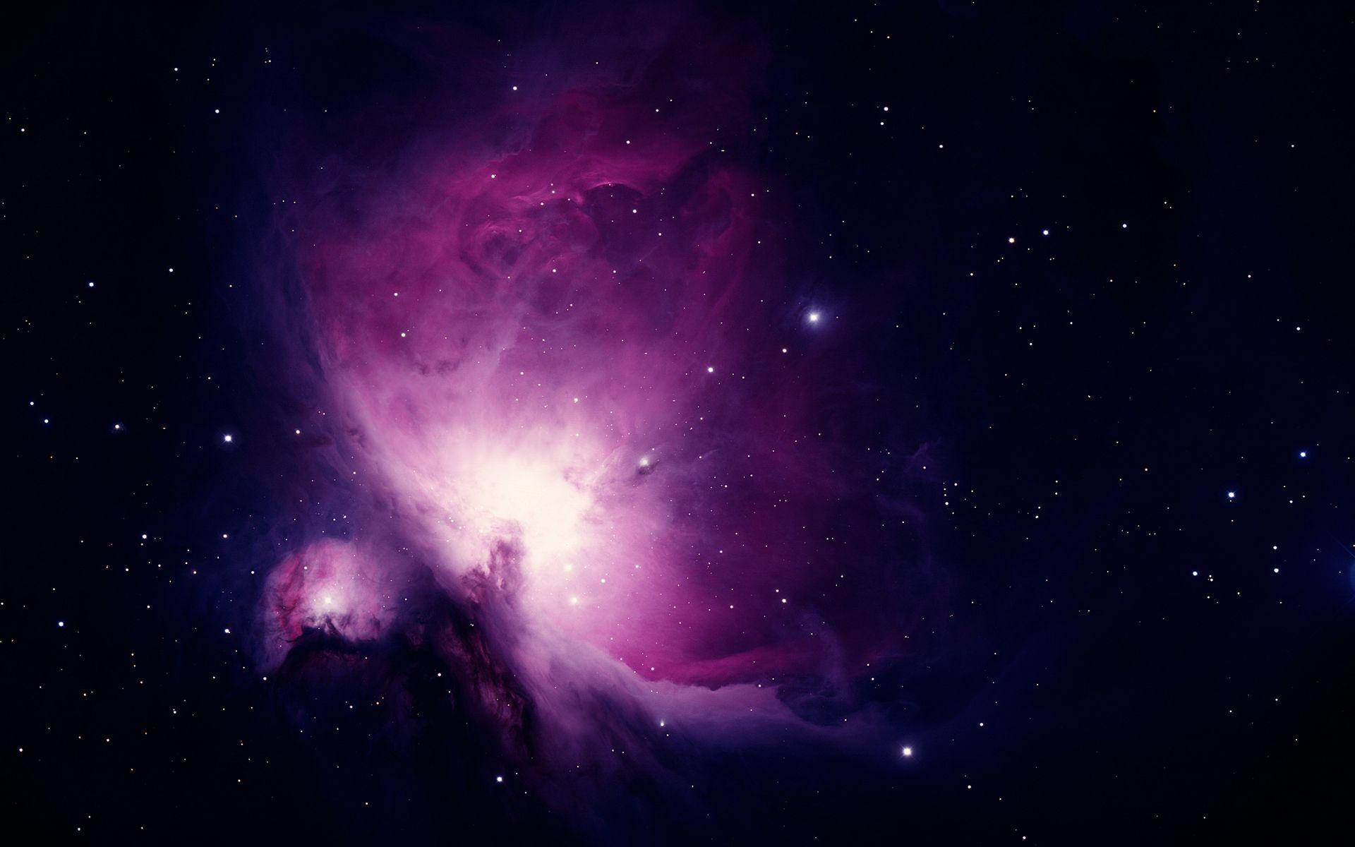 Iphone 7 Plus Space Violet Gas Cloud Background